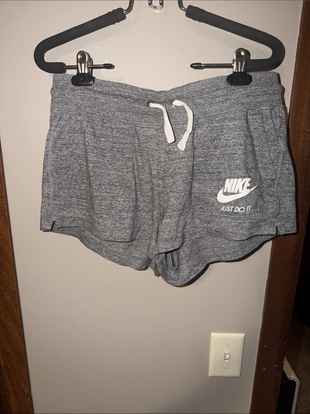 Nike Women's Gray Lounge Shorts